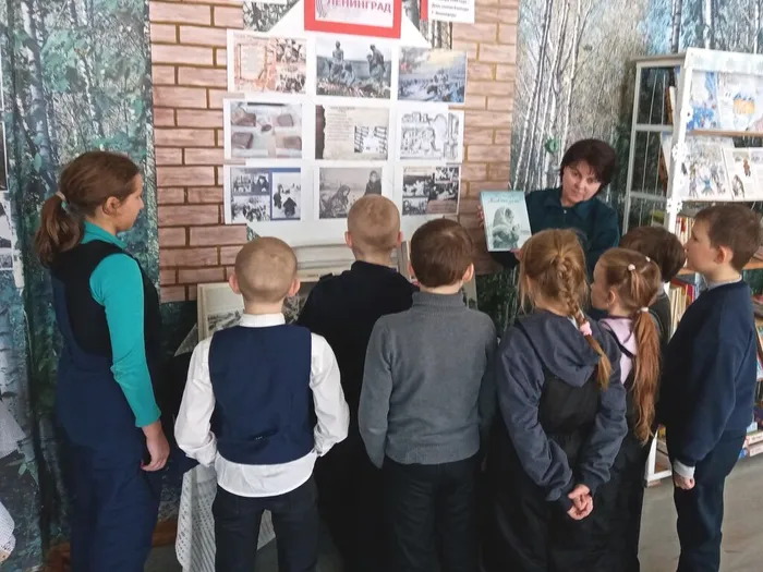 Дети познакомились с книгами