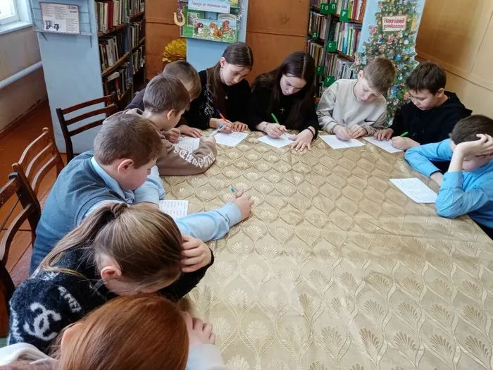 Дети закрепили знания через задания