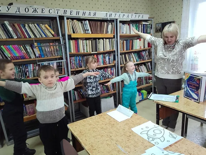 Дети выполняли веселые задания