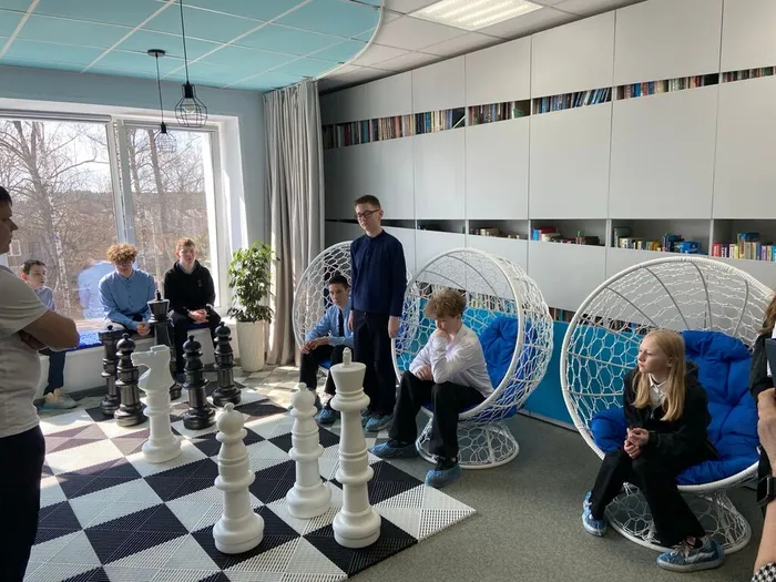 Ребята проверили свою смекалку в играх