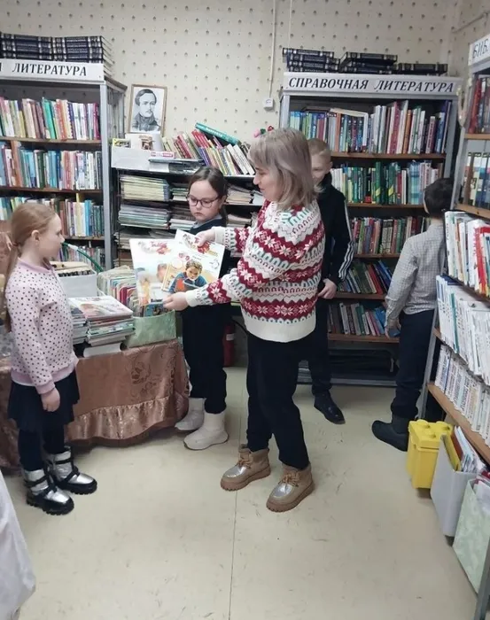 Дети познакомились с интересными книгами