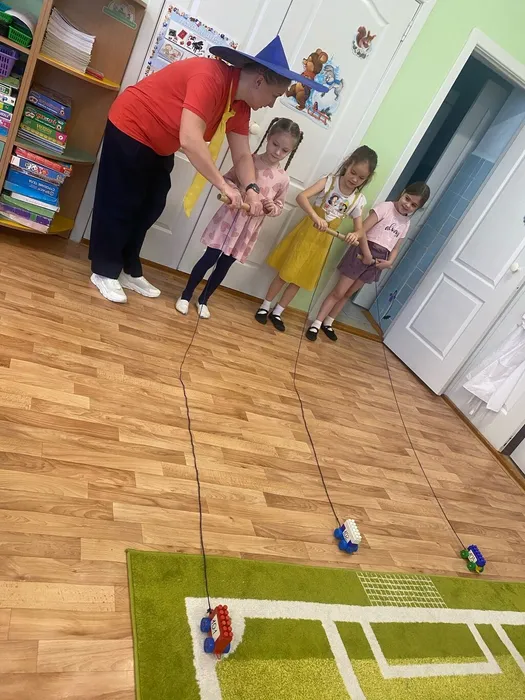 Дети приняли участие в играх