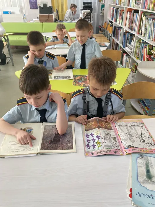 Ребята познакомились с книгами