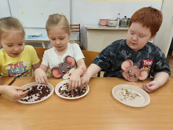 Дети выполняли интересные задания