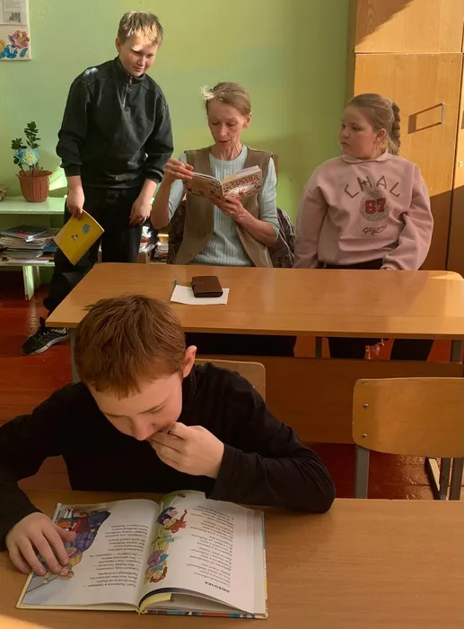 Ребята познакомились с книгами