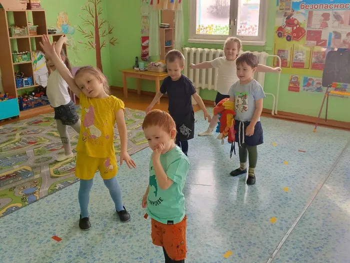 Дети приняли участие в играх