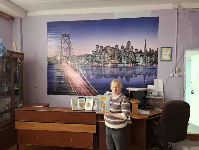 Библиотекарь познакомила детей с книгами