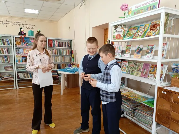 Дети выполняли задания