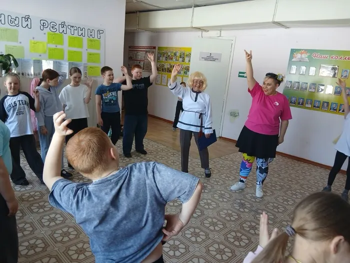 Участников ожидали веселые игры