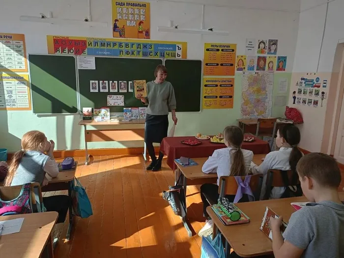 Дети познакомились с книгами