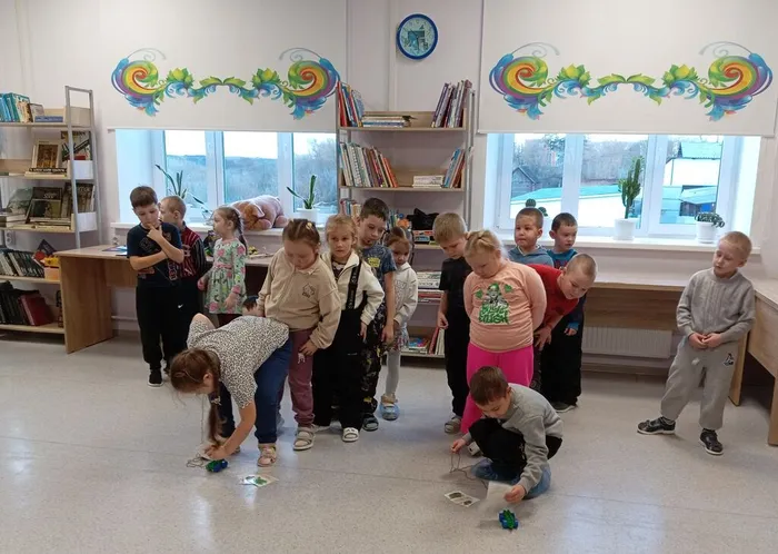 Дети с удовольствием приняли участие в играх