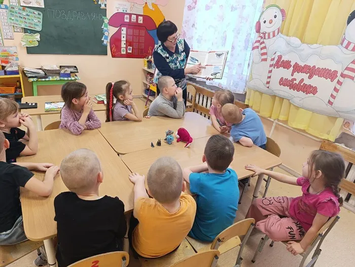 Дети познакомились с интересными книгами