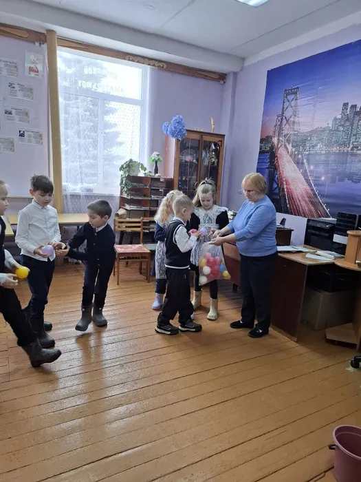 Дети выполняли интересные задания