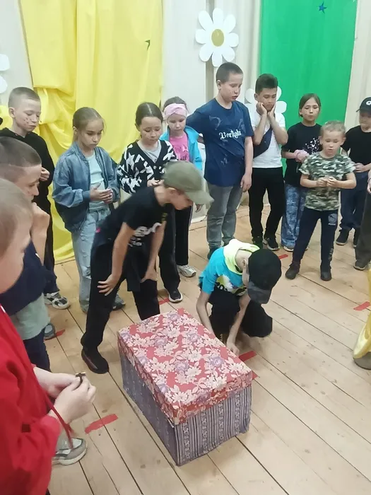 Дети приняли участие в играх