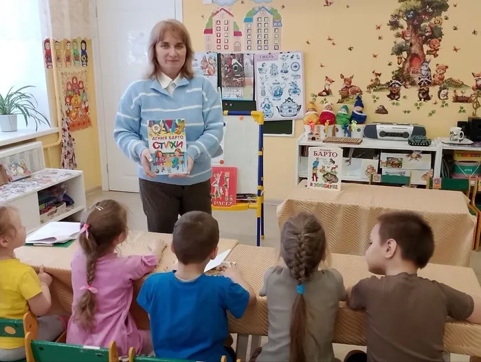 Дети познакомились с книгами автора