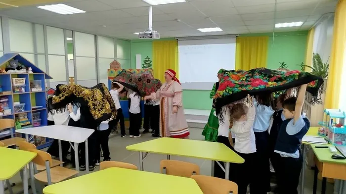 Дети приняли участие в играх