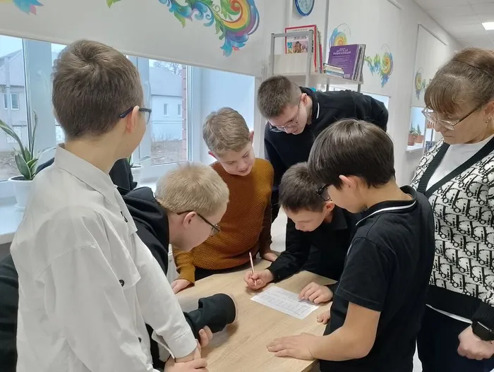 Дети выполняли интересные задания