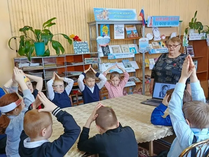 Дети выполняли интересные задания