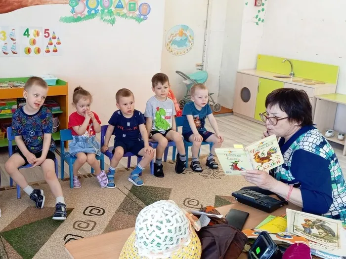 Дети познакомились с книгами