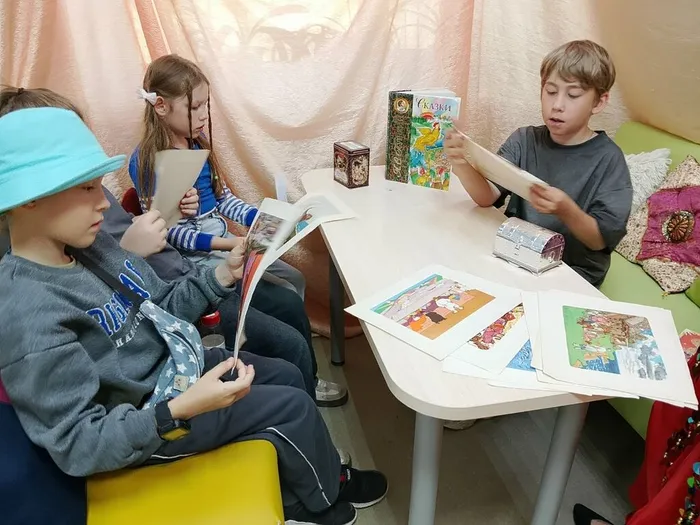Дети выполняли увлекательные задания