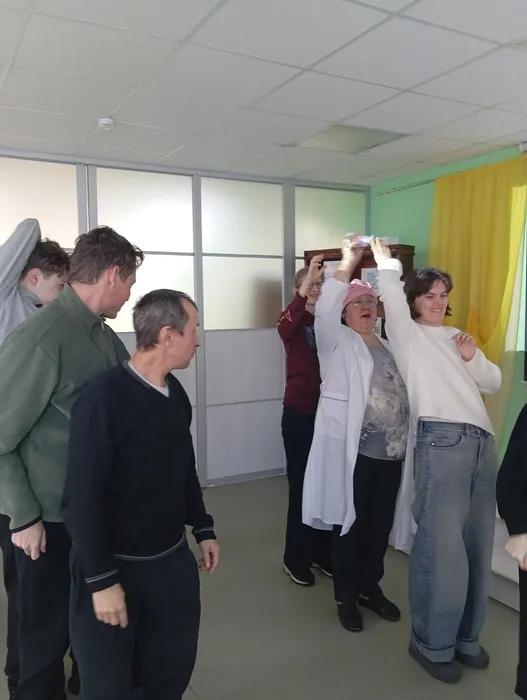 Ребята выполняли задания