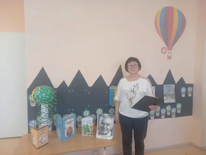 Библиотекарь познакомила детей с книгами