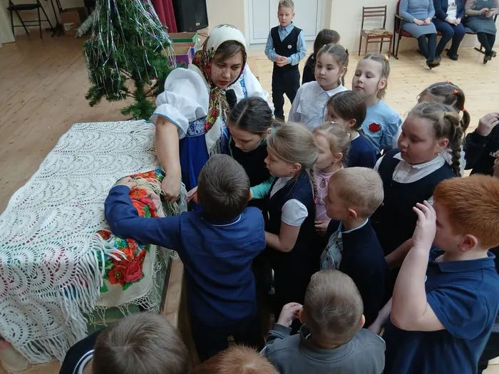 Ребята выполняли интересные задания