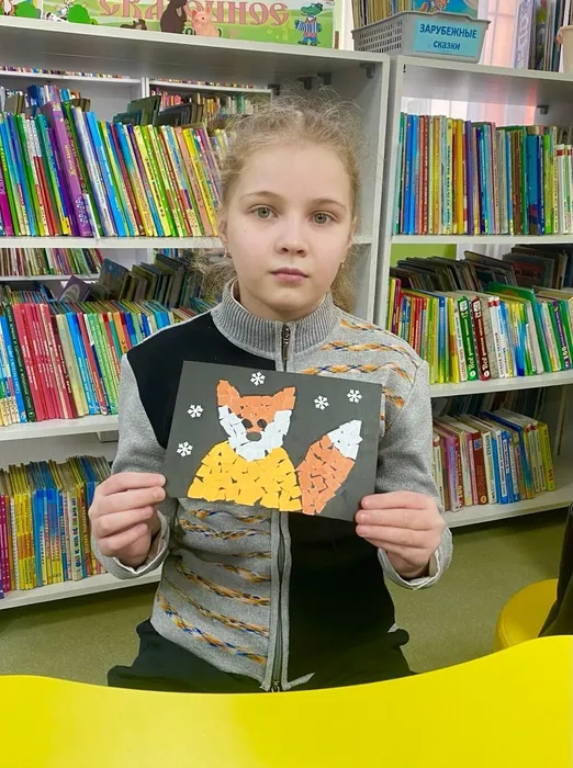 Вот такие чудесные аппликации получились у ребят