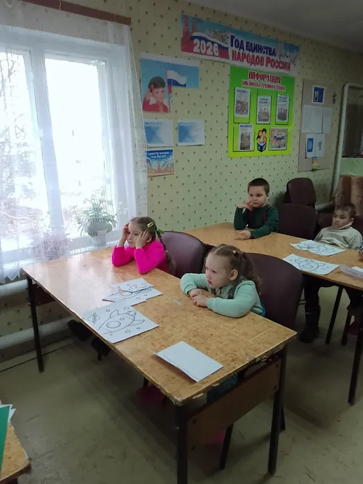 На мероприятии дети узнали о Юрии Алексеевиче Гагарине и его легендарном полёте