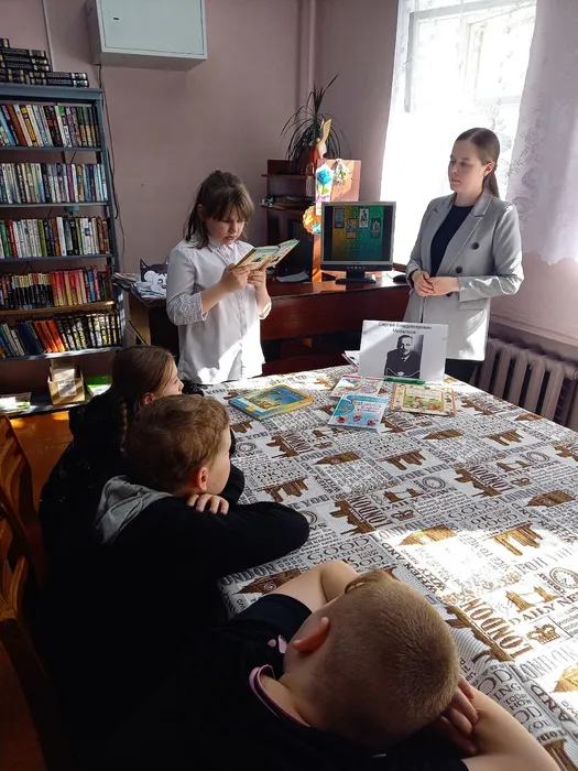 Дети познакомились с книгами