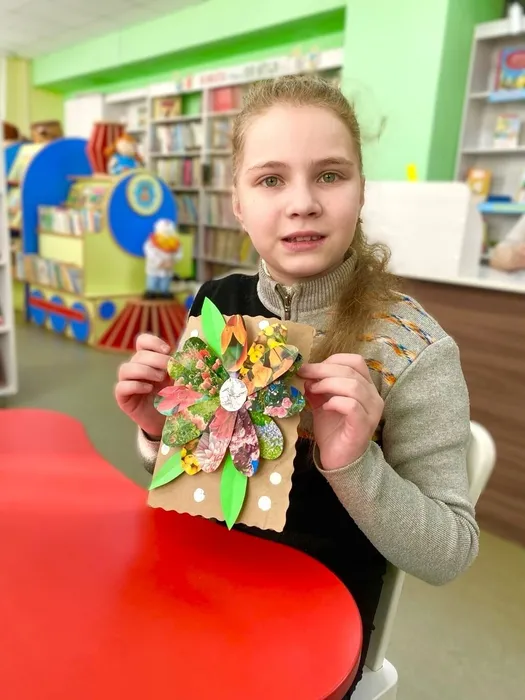 Вот такие чудесные работы получились у ребят