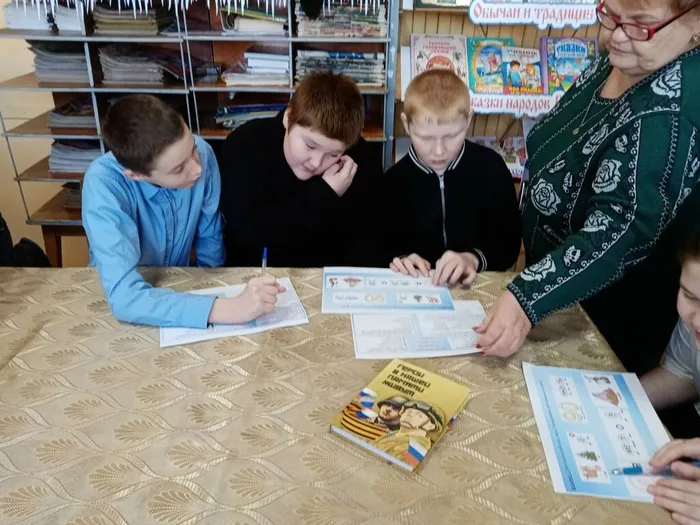 Дети закрепили знания через задания