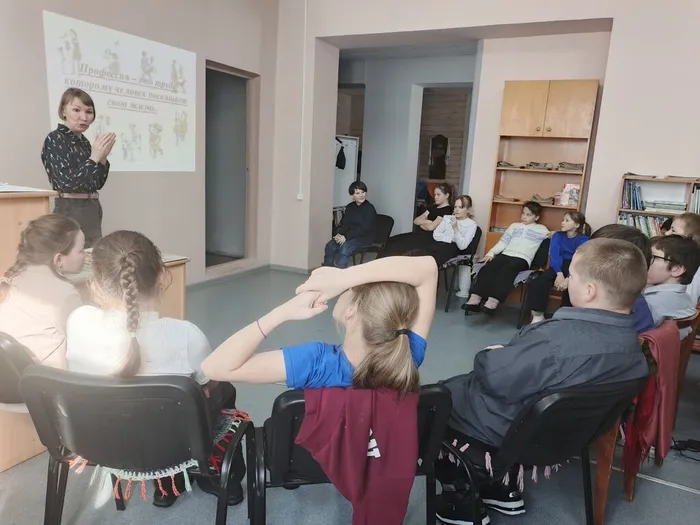 Участники встречи поделились кем хотели бы стать в будущем