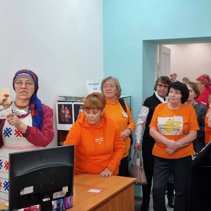 В Узей-Туклю приезжали председатели первичных ветеранских организаций со всей республики