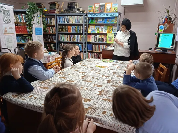 Детей познакомили с книгами