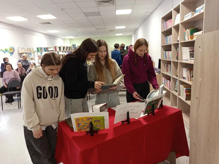 Дети познакомились с книгами