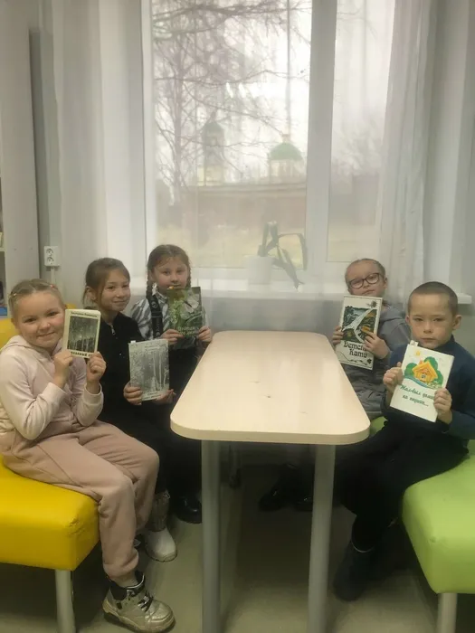 Дети познакомились с книгами