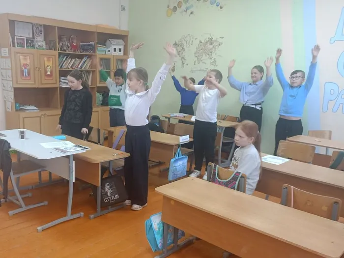 Дети выполняли разнообразные задания