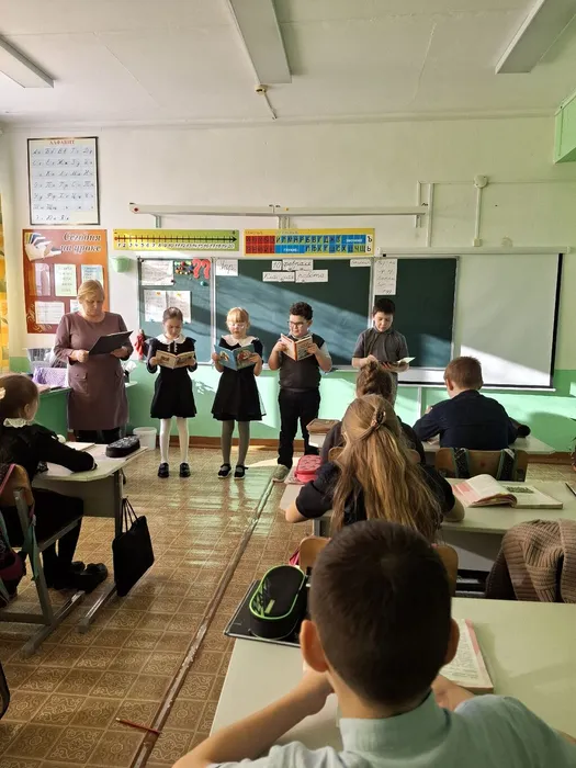 Дети читали стихи