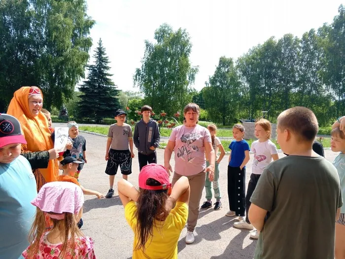Дети приняли участие в играх