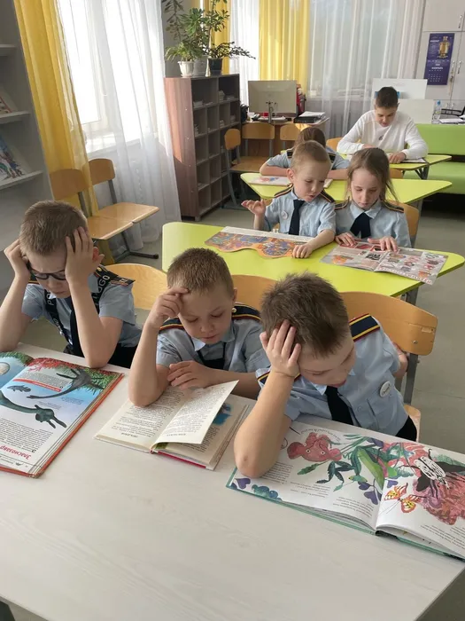 Ребята познакомились с книгами