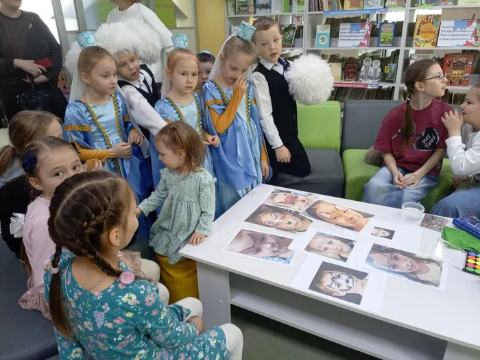 Ребята выполняли интересные задания
