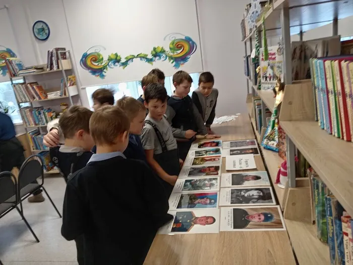 Дети познакомились с книгами