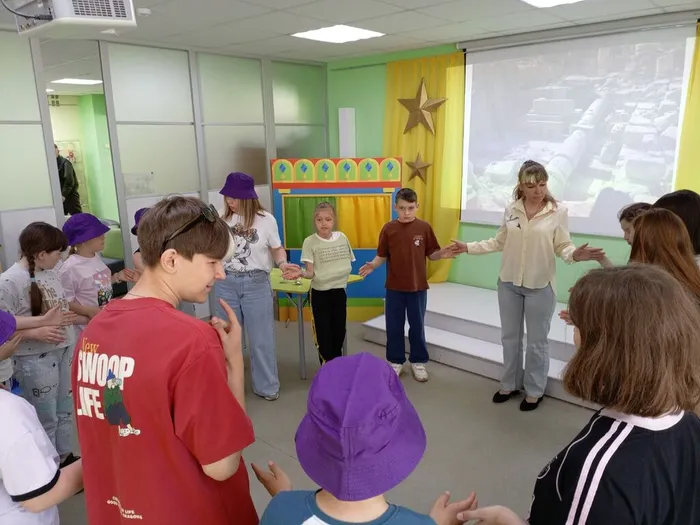 Дети приняли участие в играх