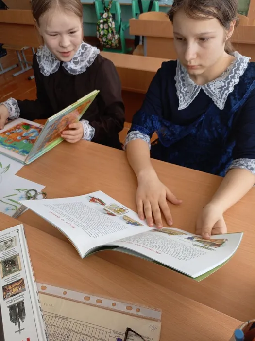 Дети познакомились с книгами