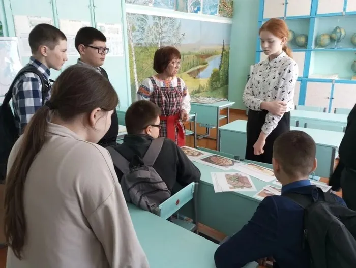 Ребята выполняли задания